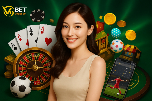 Đại lý V9BET LV đảm bảo cho bạn link truy cập an toàn