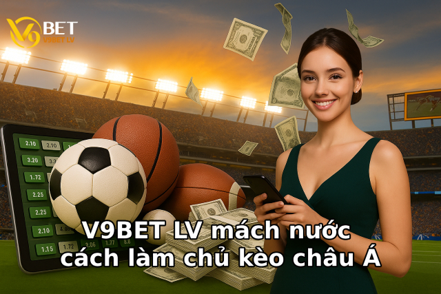 V9BET LV mách nước cách làm chủ kèo châu Á